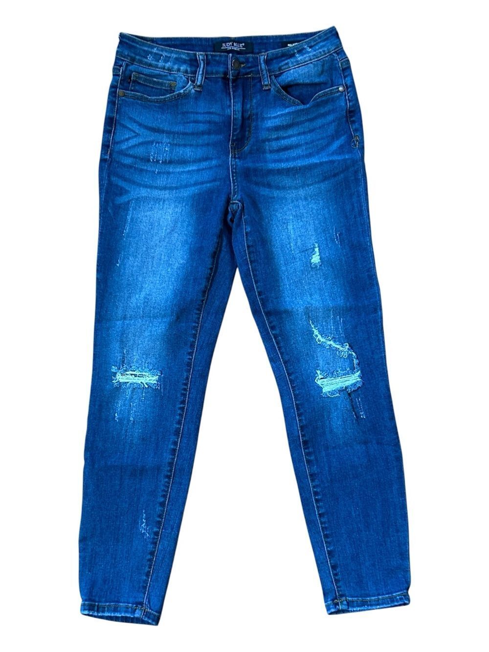 Judy Blue Relaxed Fit Ankle/Capri Jeans